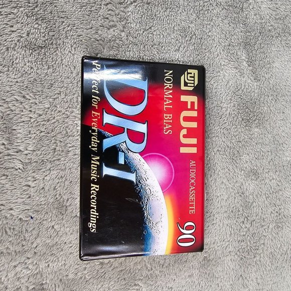 FUJI DR-I Normal Bias 90 Min Blank Audio Cassette Tape Type I, Brand New Sealed - Picture 10 of 12